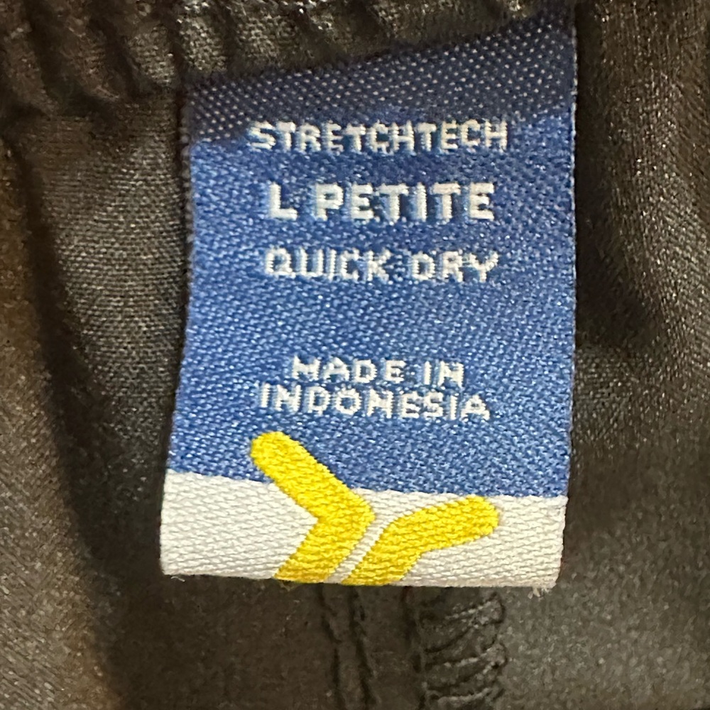 Old Navy Quick Dry StretchTech Black Wide Leg Pants High Waisted - Picture 8 of 9